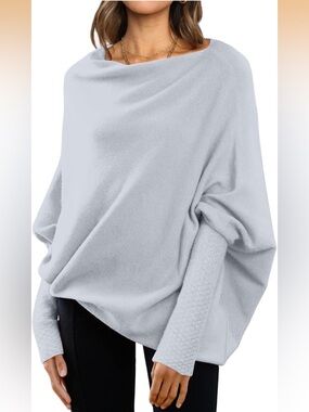 NWOT LILLUSORY Womens Batwing Oversized Sweaters